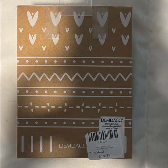 Demdaco Silver Angel Bell Ornament - Picture 2 of 2